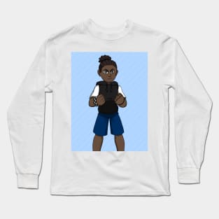 Zeke Angry Long Sleeve T-Shirt